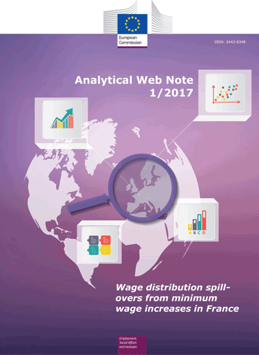Analytical web note 1/2017: wage distribution spill-overs from minimum wage increases in France
