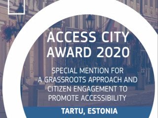 Access City Award 2020 - Tartu