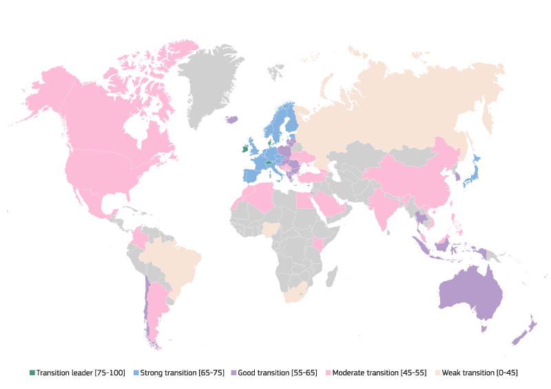 Global performance map