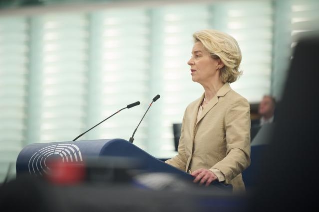 Ursula von der Leyen è "fiduciosa" sugli aiuti promessi all'Ucraina