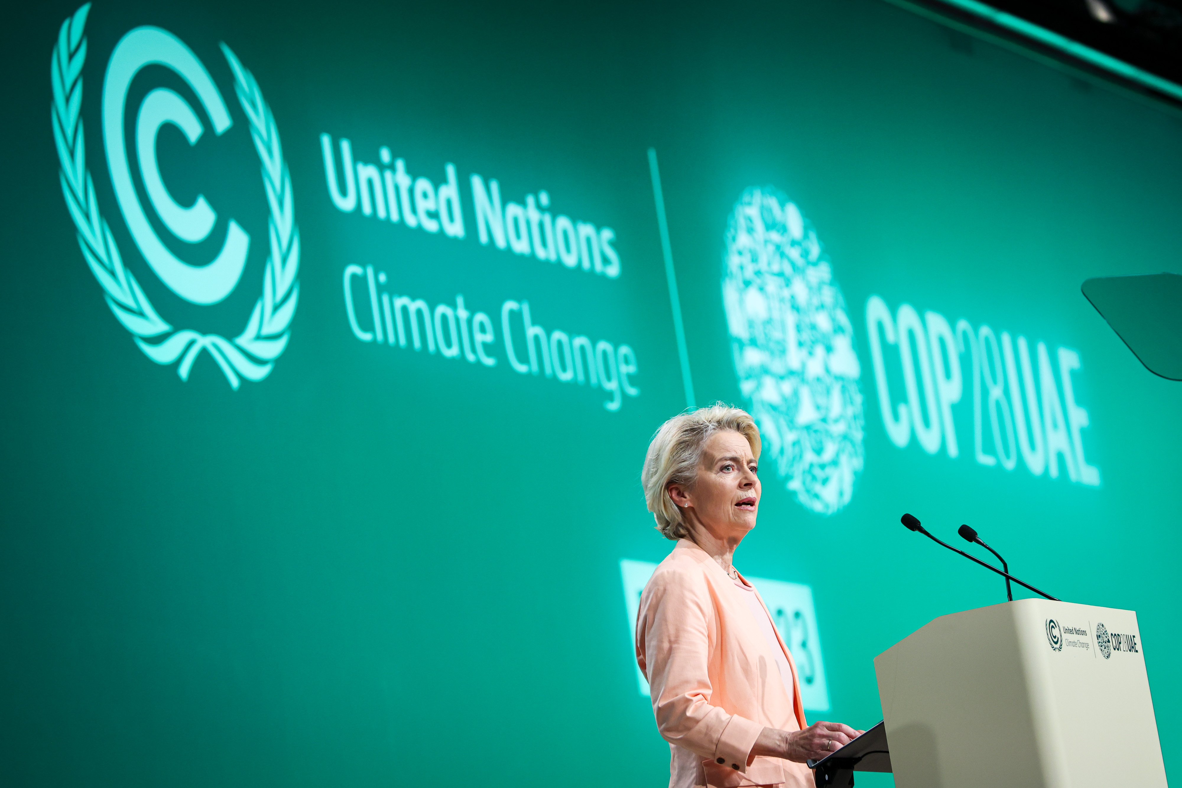 President von der Leyen at the COP28