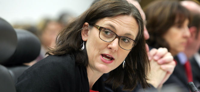 EU Commissioner Cecilia Malmström at the January 2013 meeting of the Radicalisation Awareness Network. Photo: European Commission