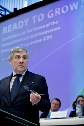 25/01/11 - VP Tajani's participation in the Conference on the future of the Competitiveness and Innovation Framework Programme (CIP)