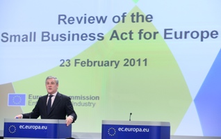 23/02/11 - Press conference on the review of the Small Business Act for Europe (SBA)