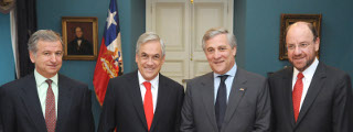 09/06/11 - Antonio Tajani in Santiago, Chile © Presidencia de la República de Chile