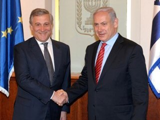 30/10/11 - Meeting Vice-President Tajani with Prime-Minister Benjamin Netanyahu