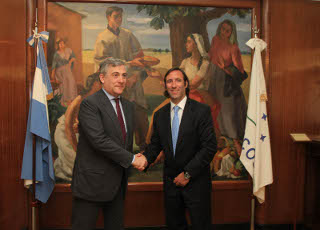 19/12/11 - VP Tajani in Argentina
