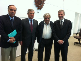 20/12/11 - VP Tajani in Uruguay