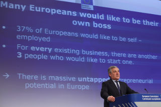 09/01/13 - Vice President Tajani presents the European Entrepreneurship Action Plan in Brussels © European Union