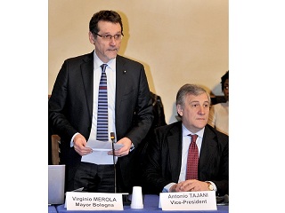 08/02/13 - Meeting of Network with SME Envoys, Bologna. Virginio Merola, Mayor of Bologna, and Antonio Tajani © European Union