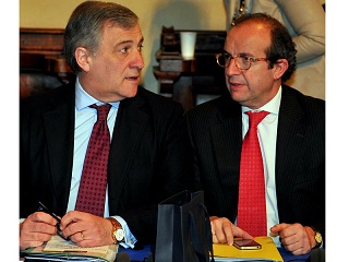 08/02/13 - Meeting of Network with SME Envoys, Bologna. Antonio Tajani and Daniel Calleja Crespo © European Union