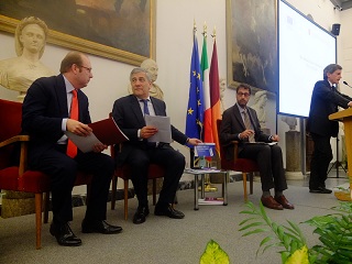 19/04/13 - Tajani in Rome at the event on the fight against counterfeit goods © COMUNE DI ROMA