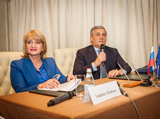 17/06/13 - Vice President Tajani and the Russian Deputy Minister for Culture Manilova © European Union