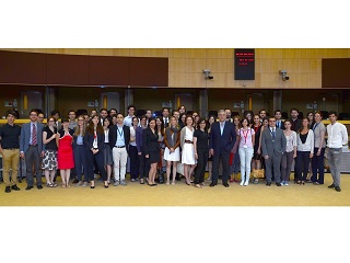 16/07/13 - Meeting of Vice-President Tajani with Italian Stagiaires at the European Commission © European Union