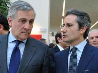 14/03/14 - Antonio Tajani, on the left and President Region Campania Antonio Caldoro, on the right © European Union
