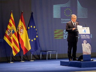 02/04/14 - Visit by Antonio Tajani to Spain (Zaragoza, Seville and Mérida) © European Union