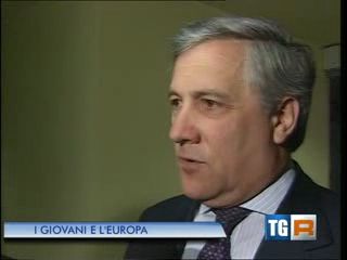 09/05/11 - VP Tajani at the conference "Festa dell'Europa", Bicocca University, Milan, Italy © RAI
