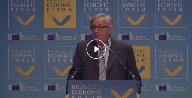 Brussels Economic Forum 2018: 7th annual Tommaso Padoa-Schioppa lecture, with the participation of Jean-Claude Juncker, President of the EC