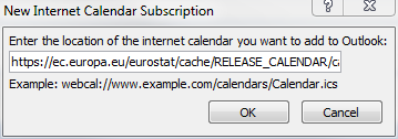 Internet calendar subscription image