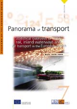 Panorama of transport - Statistical overview of road, rail, inland waterways and air transport in the European Union - Data 1970 - 1999
