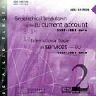 Geographical breakdown of the EU current account & International trade in services - EU (CD-ROM)