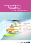 Cover Image Manual on Government Deficit and Debt – Implementation of ESA 2010 – 2022 edition