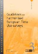 Leitlinien über harmonisierte Europäische Zeitverwendungserhebungen(EN)
