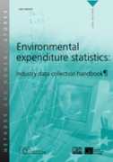 Environmental expenditure statistics - Industry data collection handbook