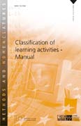 Classification of learning activities - Manual