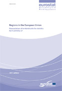 Regions in the European Union - Nomenclature of territorial units for statistics - NUTS 2010/EU-27 Cover Image Regions in the European Union - Nomenclature of territorial units for statistics - NUTS 2010/EU-27