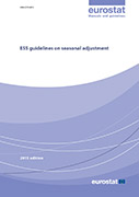 Cover Image ESS guidelines on seasonal adjustment