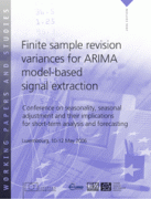 Finite Sample Revision Variances for ARIMA Model-Based Signal Extraction