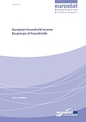 European household income by groups of households - 2013 edition