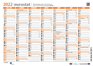Eurostat Calendar 2022 (Xls Format) - Produits Catalogues - Eurostat