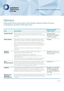 European statistics code of Practice — Glossary