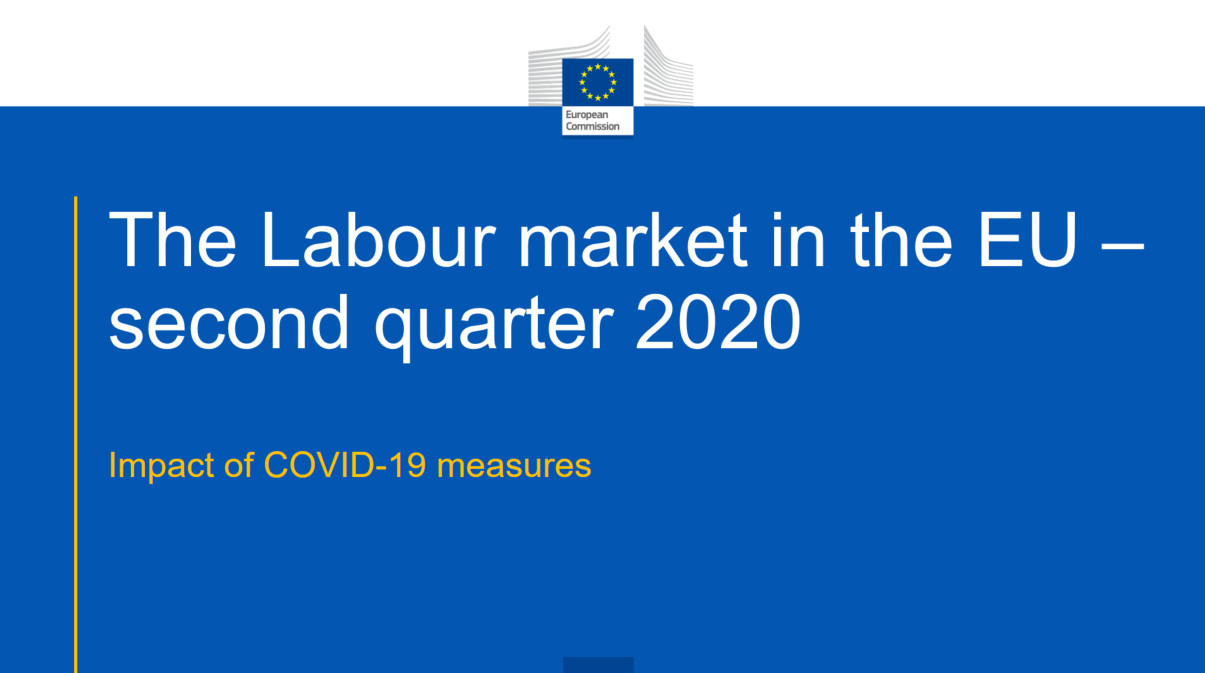 Powerpoint presentation - The labour market in the EU the second quarter of 2020