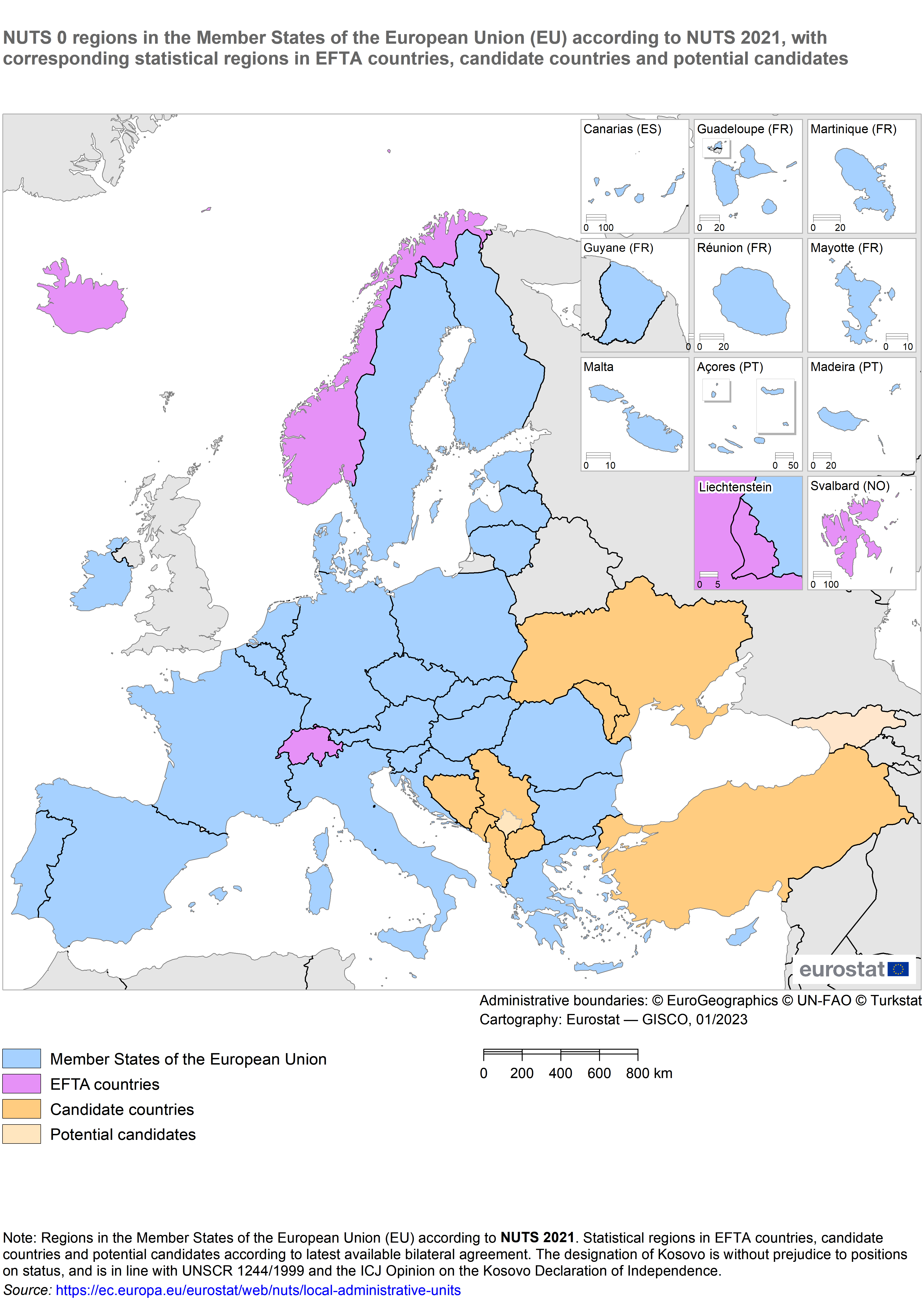Statistical cooperation in and around Europe - Products Eurostat News -  Eurostat