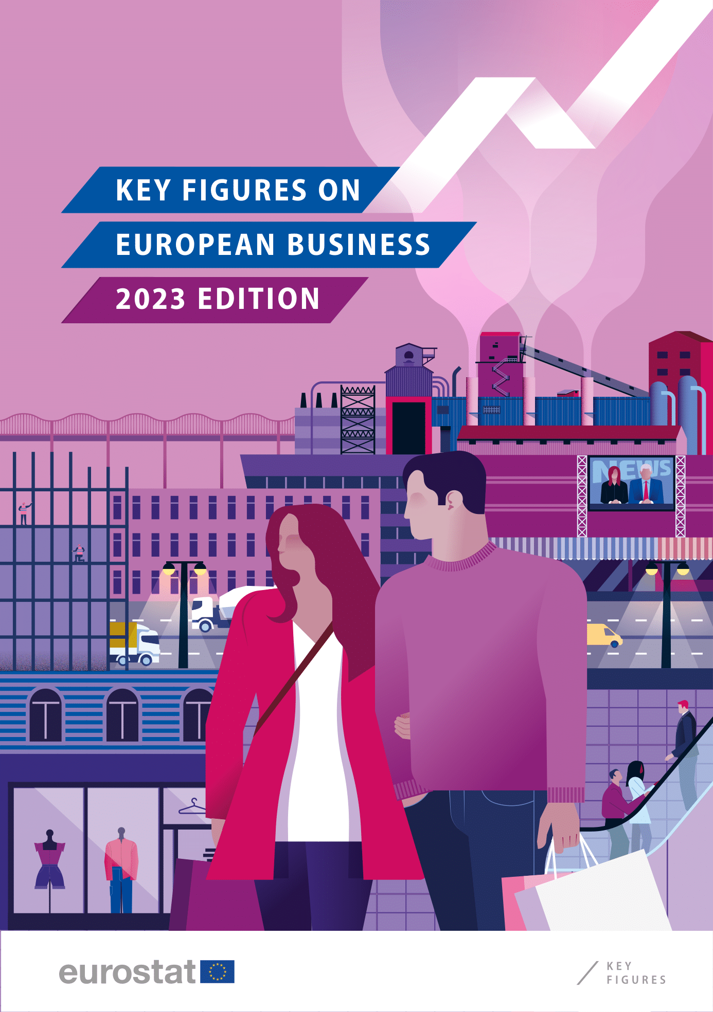 Screenshot: Key figures on European business 2023