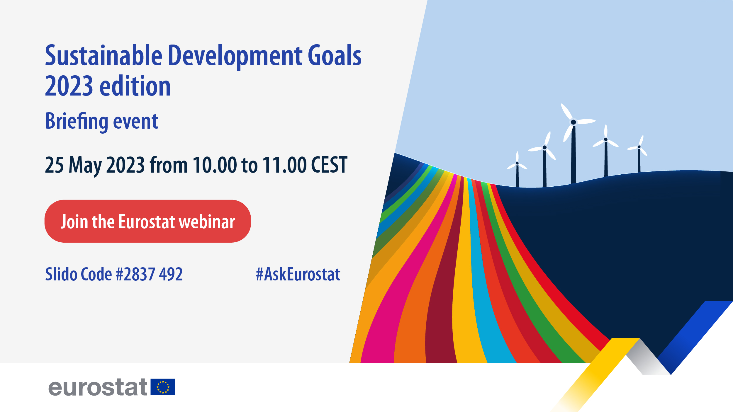 Poster: Sustainable Development Goals 2023 edition - webinar