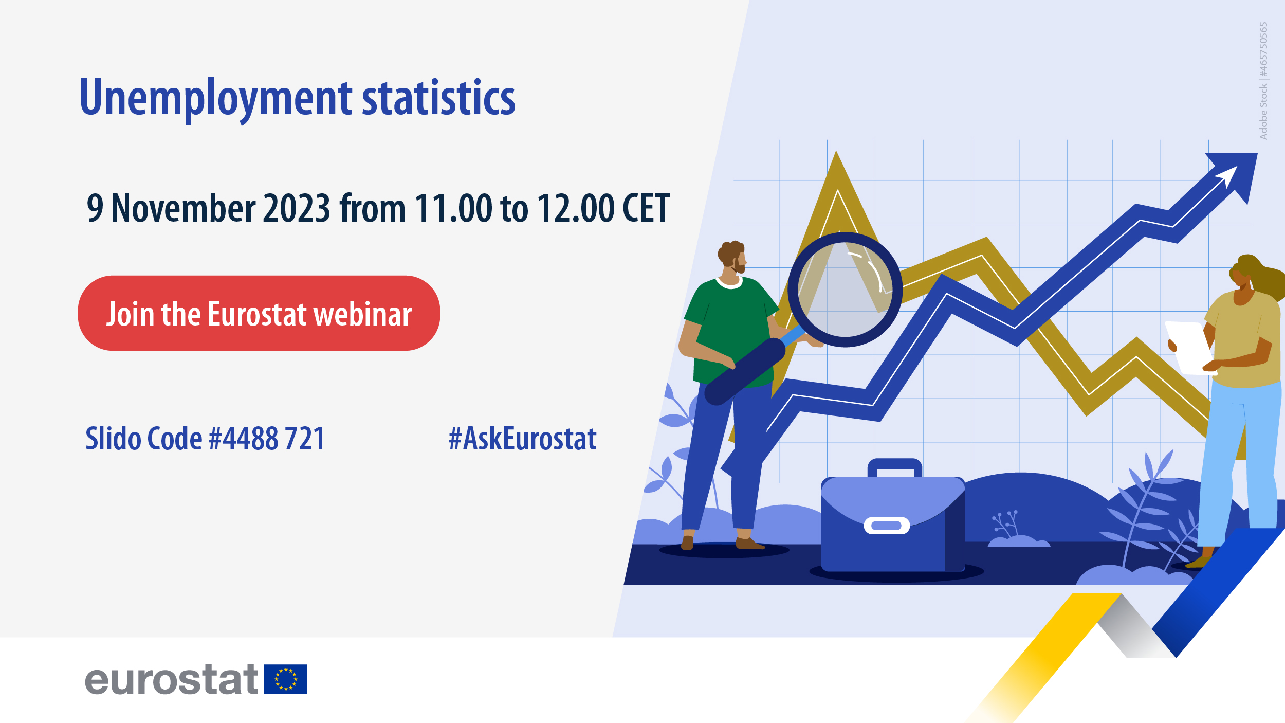 Webinar zur Arbeitslosenstatistik: Klicken Sie hier, um darauf zuzugreifen Webinar zur Arbeitslosenstatistik
