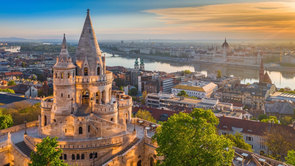 Budapest panorama.