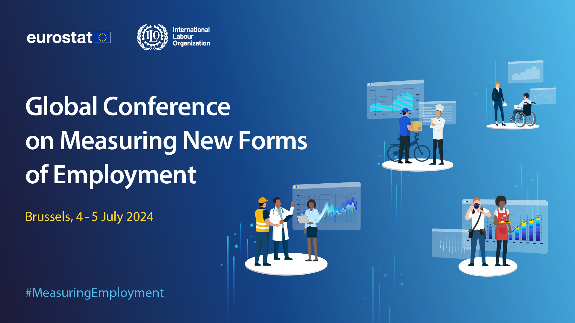 Global conference on measuring new forms of employment. Infographic.