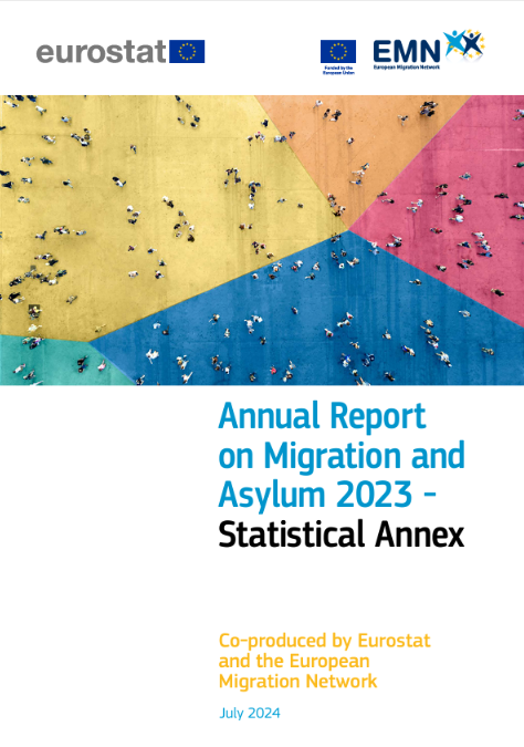 cover of the statistical annex to the 2023 Annual Report on Migration and Asylum
