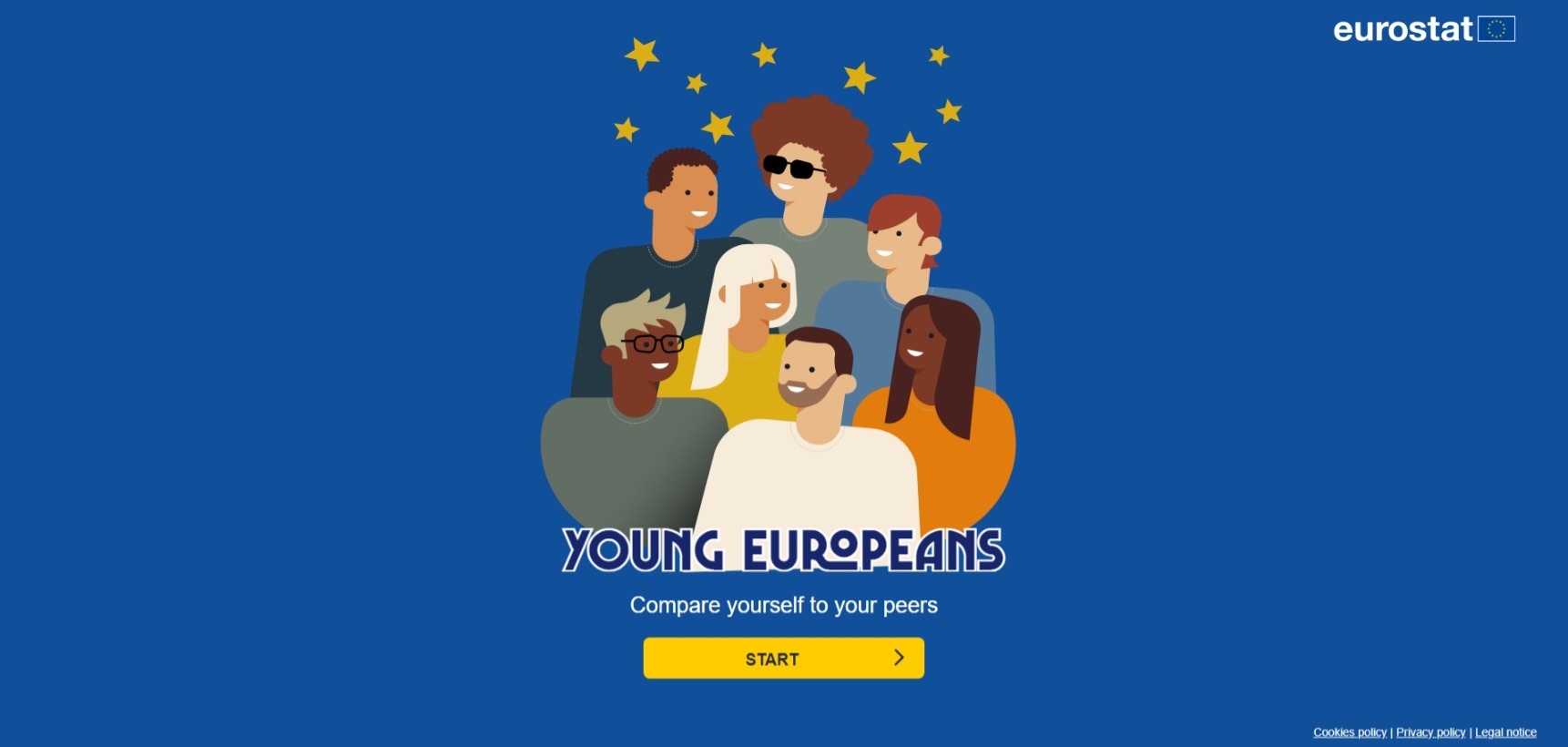 Visual of Young Europeans tool - Click to access the tool