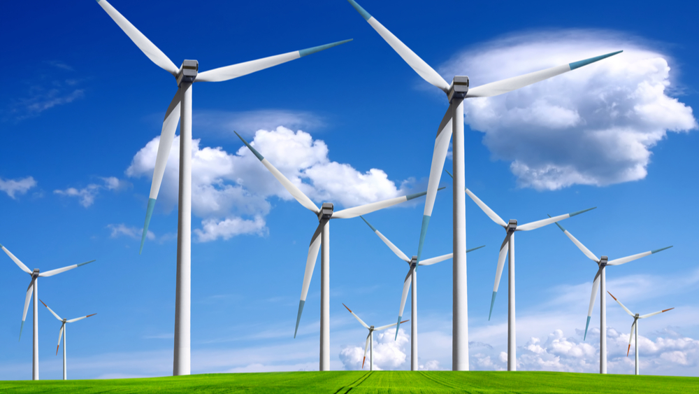 Image: Wind turbines farm