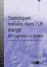 Statistiques sociales dans l'UE élargie - 89e conférence DGINS Vouliagmeni Attique, Grèce, 18-19 septembre 2003