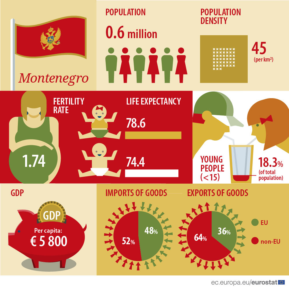 Infographic: Montenegro