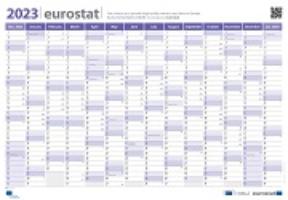 Eurostat calendar 2023 (wall format) - Products Catalogues - Eurostat