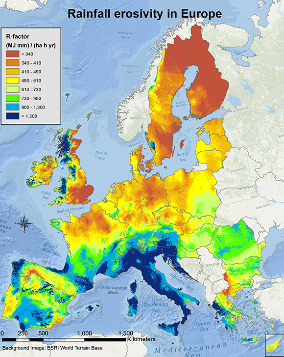 Agri-environmental indicator - soil erosion - Statistics Explained