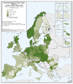 Malignant neoplasms of colon, rectum and anus, by NUTS 2 regions, 2003 to 2005 Standardised death rate per 100 000 inhabitants in females of all ages.PNG